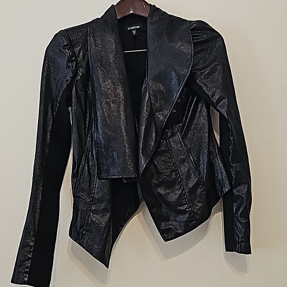 -‎ BEBE drape jacket xs